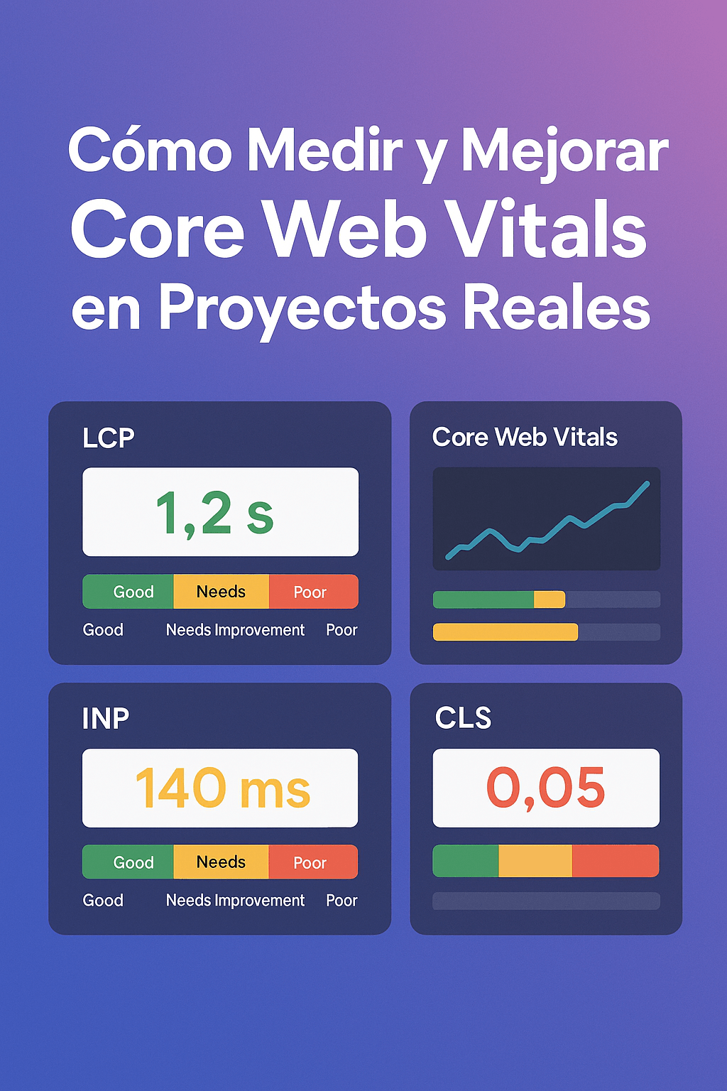 Cómo medir y mejorar Core Web Vitals en proyectos reales