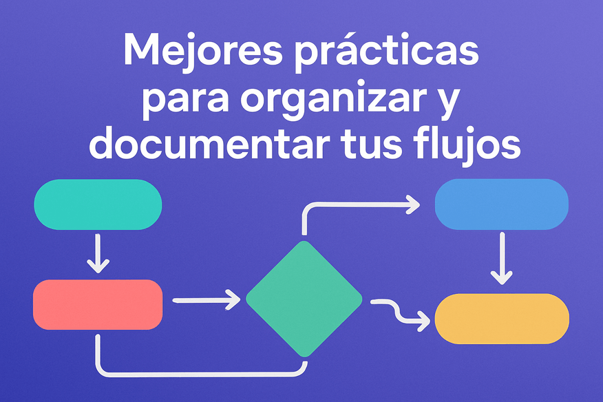 Mejores prácticas para organizar y documentar tus flujos