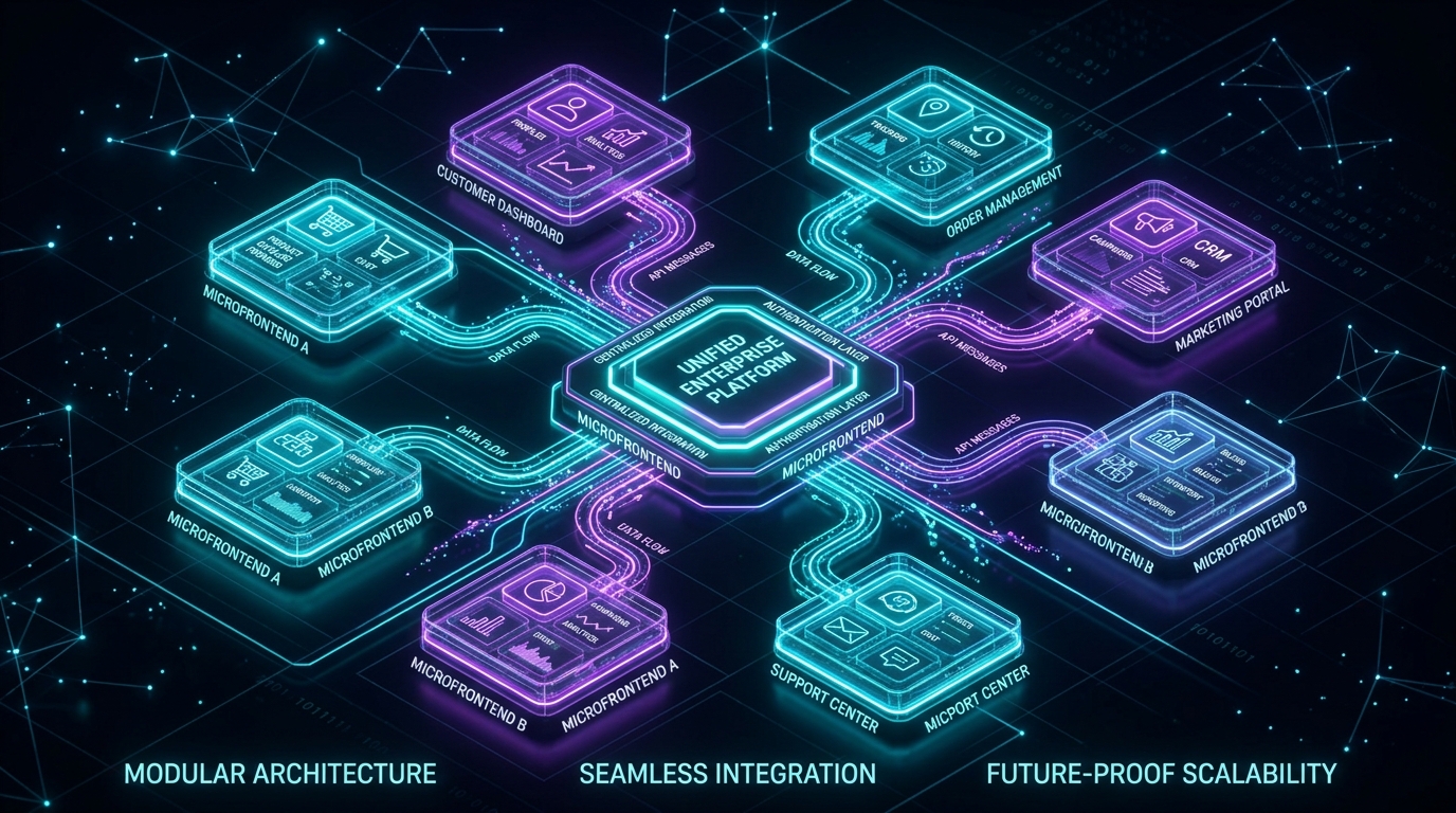 Arquitectura de Microfrontends con Module Federation y Next.js para Sistemas Empresariales