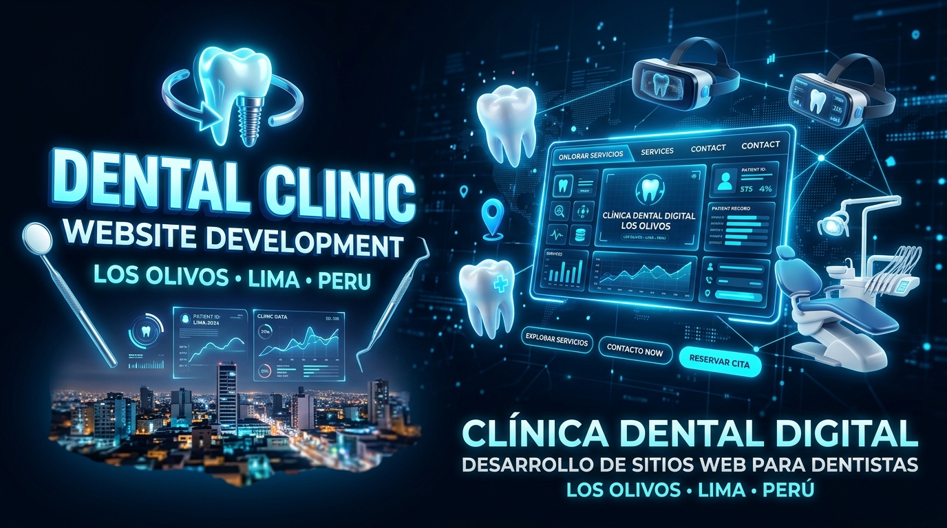 Sitios web médicos y agendas con IA para clínicas dentales en Chiclayo