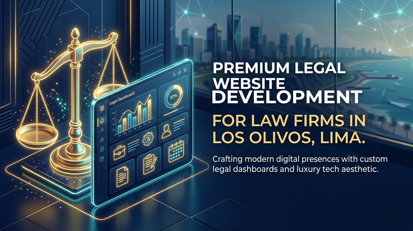 Diseño Web para Estudios Jurídicos y Abogados en Los Olivos: Autoridad, Confianza y Captación de Casos