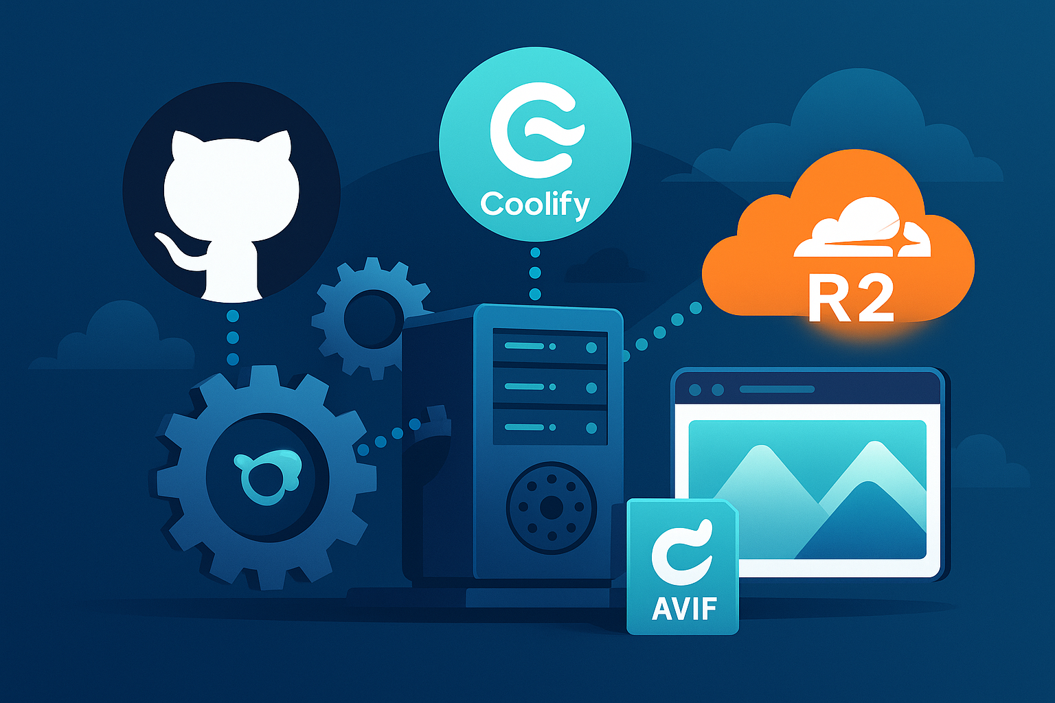 como instalar coolify configurar github y vincular cloudflare r2 en un VPS ubuntu