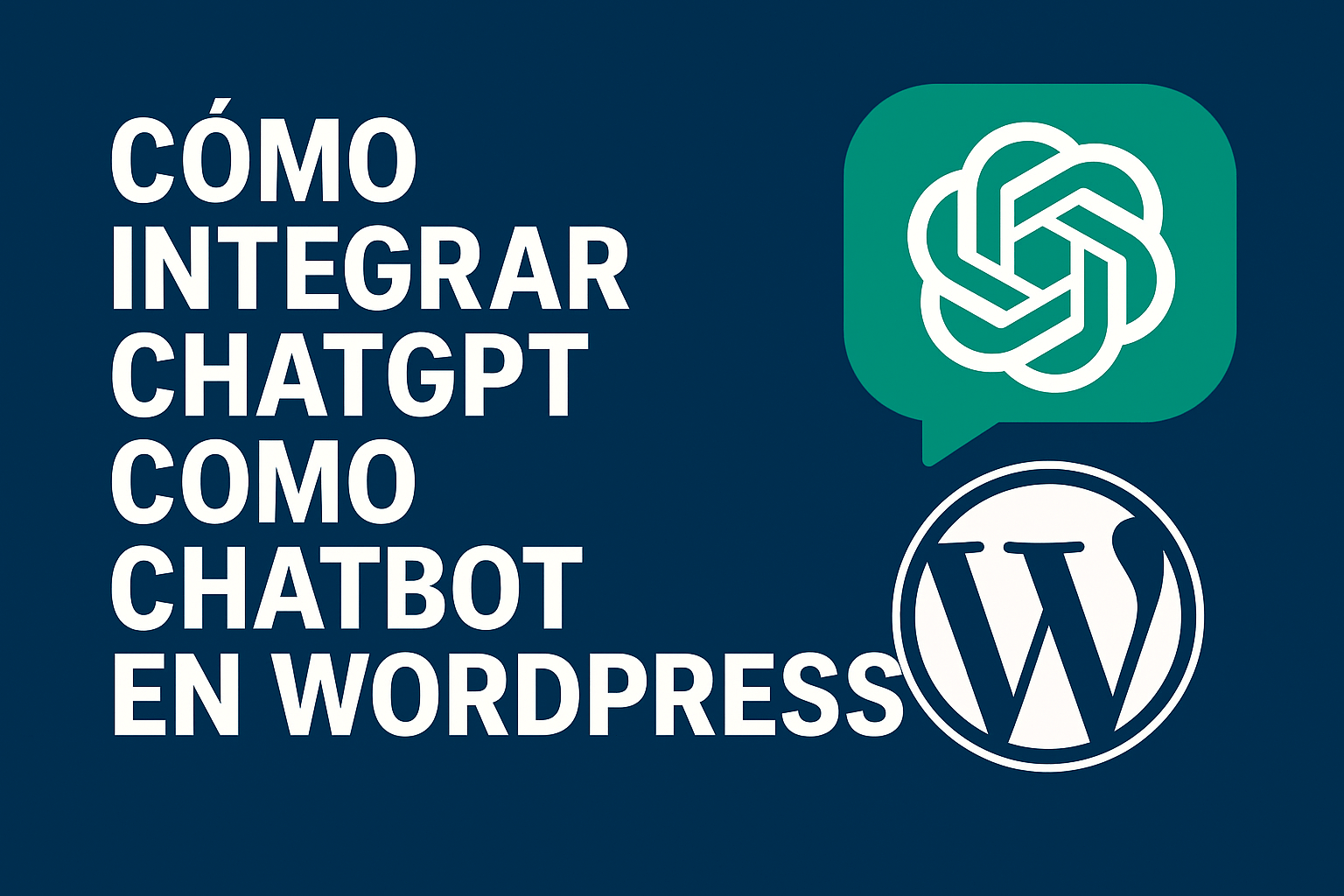 Como integrar ChatGPT como chatbot en WordPress