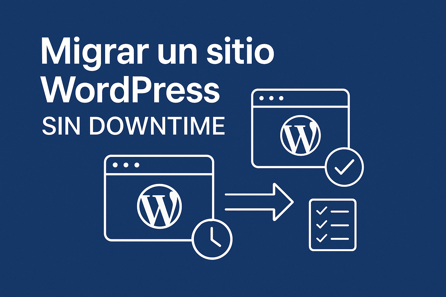 Migrar un sitio WordPress sin downtime